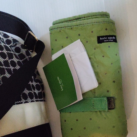 Kate Spade Serena Baby bag with Convertible Changing Pad in B/ W Basic Nylon - Picture 6 of 9